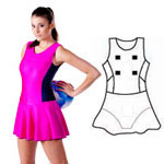 Lycra All In One Bodysuit - Style 1