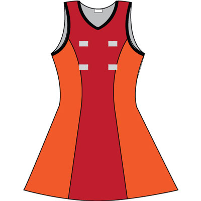 *Lycra Netball Dress - Style 1