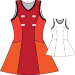 *Lycra Netball Dress - Style 2