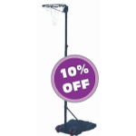 Freestanding height adjustable lightweight portable stand. Normally $140.<BR>